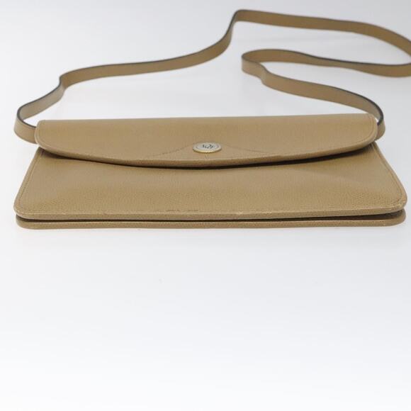 DIOR Shoulder Bag Leather Beige - Picture 9 of 12